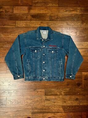 Disneyland Resort Cotton Denim Jacket - Mickey American Flag Appliqué - Small